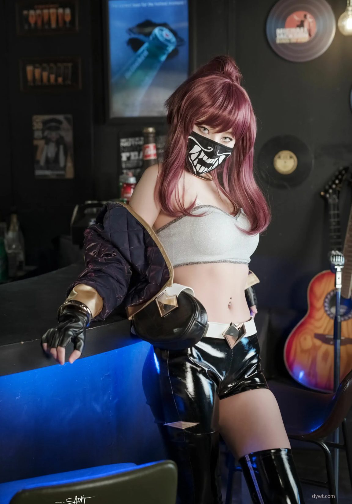 Nier Yunas Akali Yuna (65P) [ϺsaintPhotoLifeд] KDA Cos VOL.4 ϼͼ Automata 6ҳ