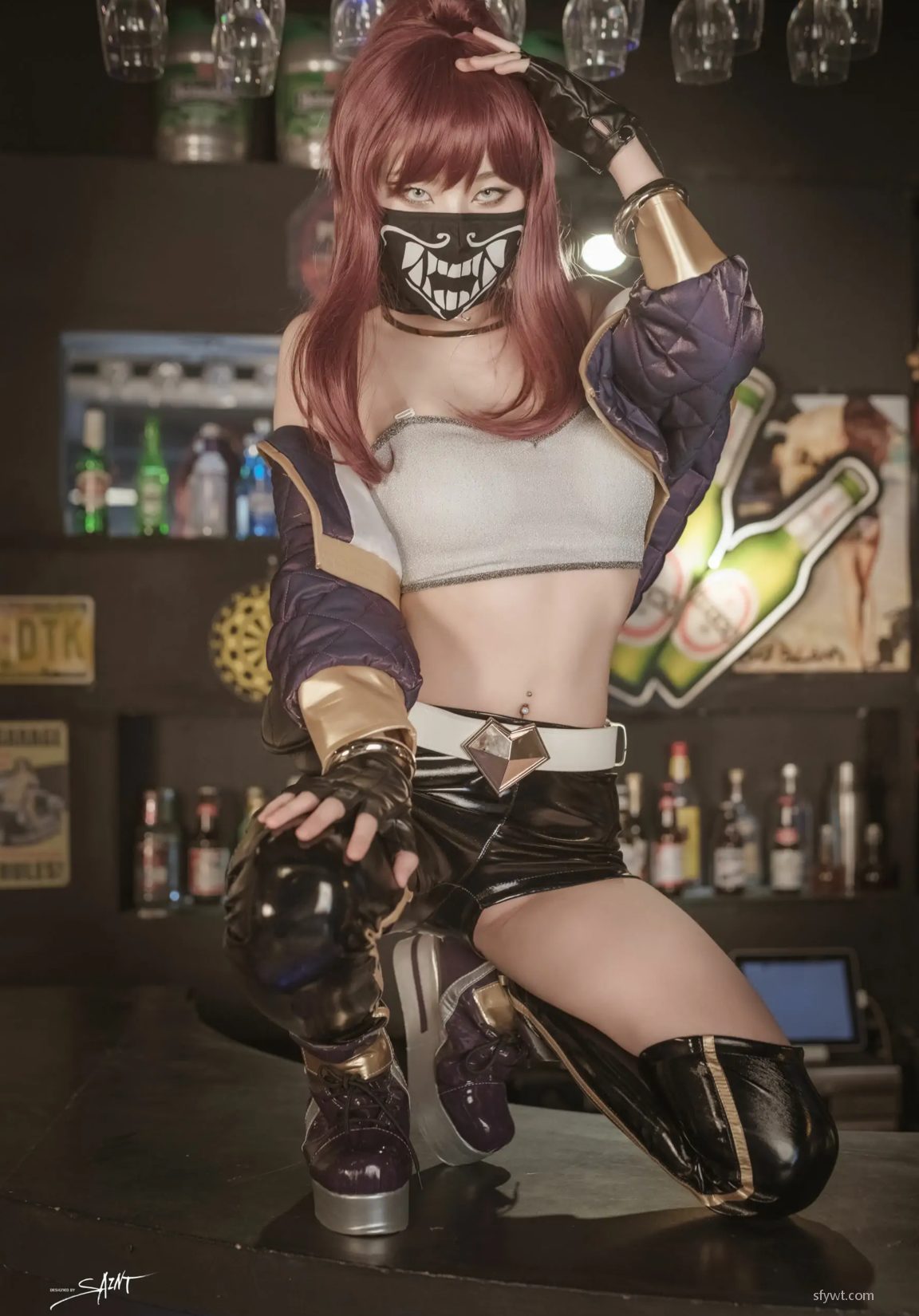 Yuna Yunas VOL.4 Automata Nier (65P) [ϺsaintPhotoLifeд] Akali KDA ϼͼ Cos 7ҳ